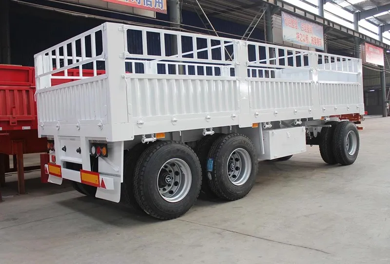 3-Axle Full Trailer Rollover Semi-Trailer