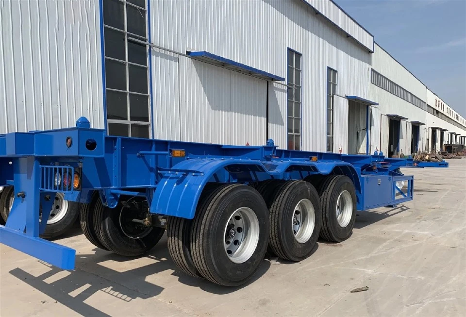 40ft Container Chassis Skeleton Truck Semi Trailer
