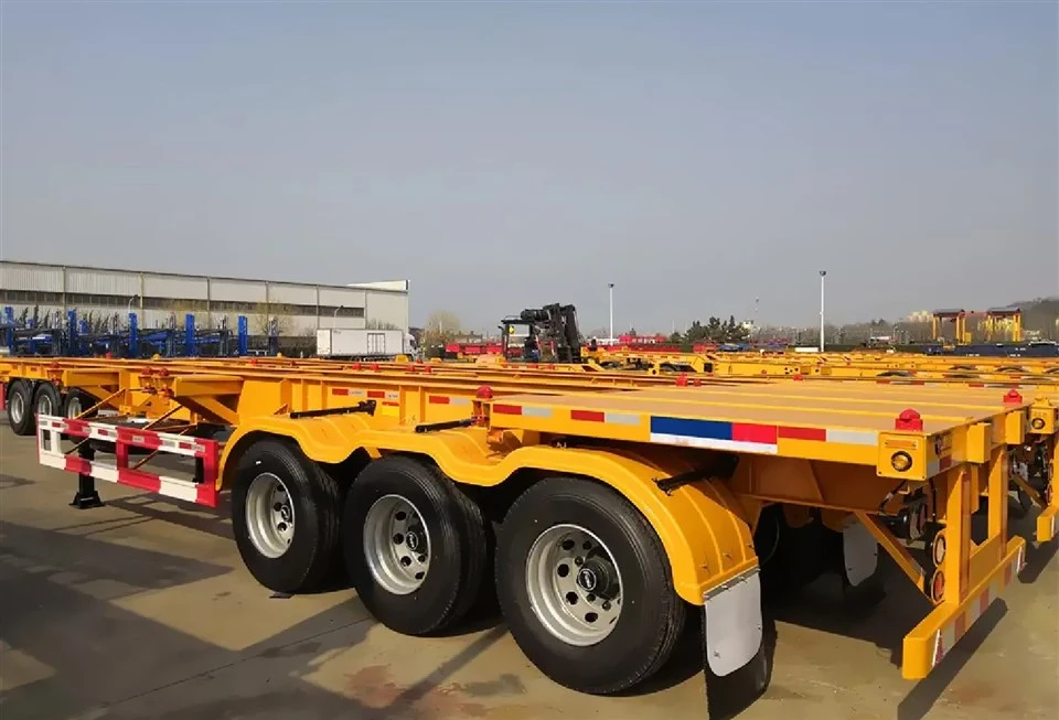 45 FT Container Chassis Skeleton Semi Trailer
